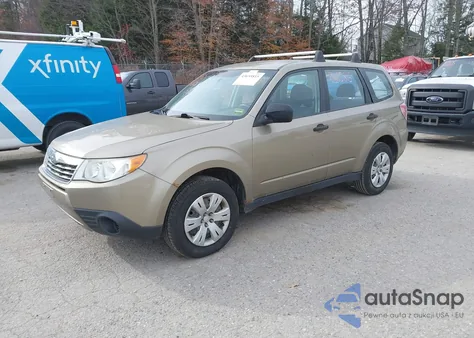 2009 Subaru Forester 2.5X from USA, damaged, VIN JF2SH61609H759223